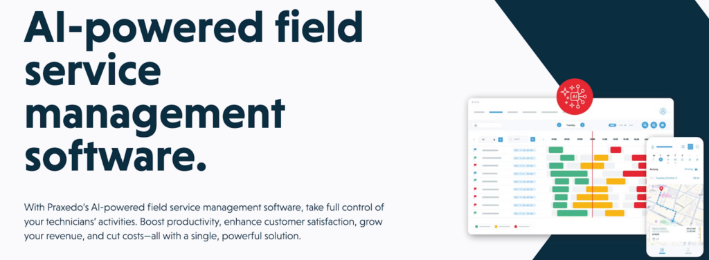AI powered field service management software